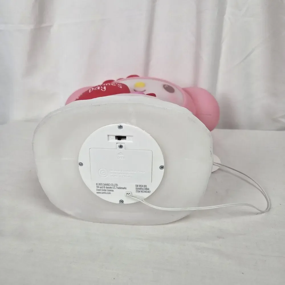Hello Kitty My Melody Lighted Blow Mold Valentines Day Decor 12" Cartoon Pink - Picture 8 of 9
